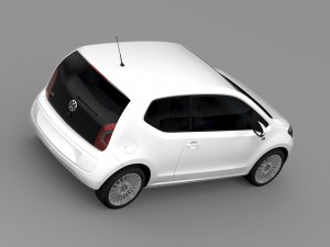 vw up 3 door 2015 Modelo 3D