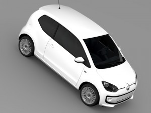 vw up 3 door 2015 Modelo 3D
