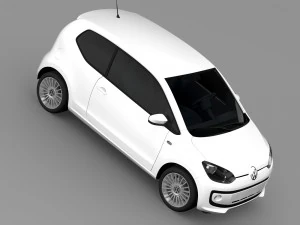 vw up 3 door 2015 3D Model