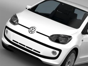 vw up 3 door 2015 3D Model