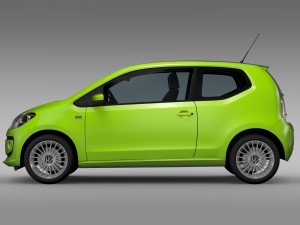 vw up ecofuel 3door 2015 3D 模型