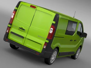 renault trafic combi 2015 3D Model