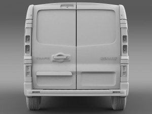 renault trafic combi 2015 3Dモデル