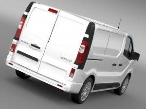 renault trafic van 2015 Modèle 3D