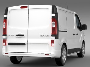 renault trafic van 2015 Modèle 3D