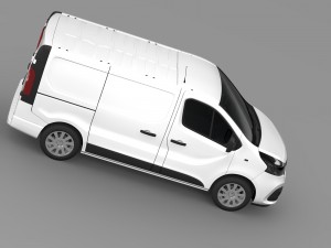 renault trafic van 2015 Modèle 3D