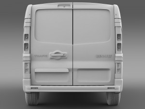 renault trafic van 2015 Modèle 3D