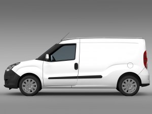 opel combo lwb cargo d 2015 3D मॉडल