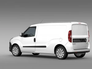 opel combo lwb cargo d 2015 3D Model