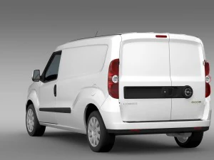 opel combo lwb cargo d 2015 3D Model