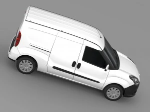opel combo lwb cargo d 2015 3D Model