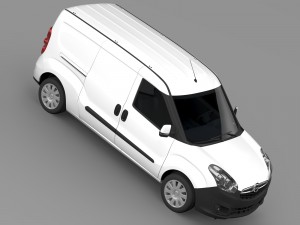 opel combo lwb cargo d 2015 3D मॉडल