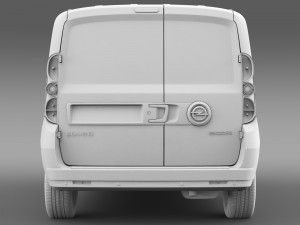 opel combo lwb cargo d 2015 3D मॉडल