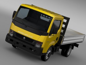 ashok leyland partner tipper 2015 3D-Modell