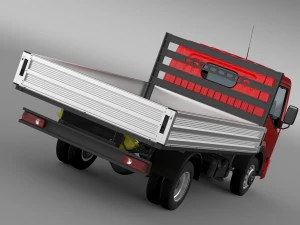 dongfeng n300 captain tipper 2015 3D Model
