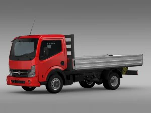 dongfeng n300 captain tipper 2015 3D Model
