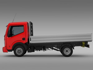 dongfeng n300 captain tipper 2015 3D Model