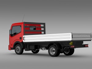 dongfeng n300 captain tipper 2015 3D Model