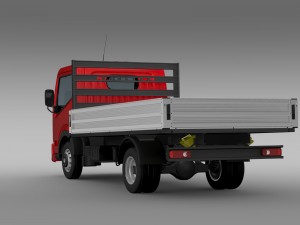 dongfeng n300 captain tipper 2015 3D Model