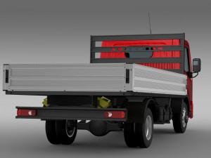 dongfeng n300 captain tipper 2015 3D Model