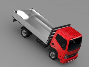 dongfeng n300 captain tipper 2015 3D Model