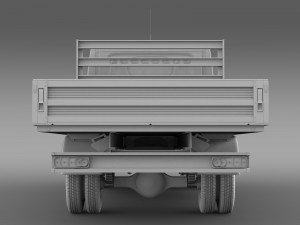 dongfeng n300 captain tipper 2015 3D Model