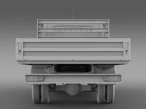 dongfeng n300 captain tipper 2015 3D Model