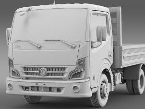 dongfeng n300 captain tipper 2015 3D Model