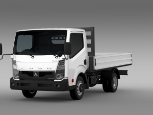 mitsubishi fuso canter guts tipper 2015 3D Model