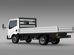 mitsubishi fuso canter guts tipper 2015 3D Model