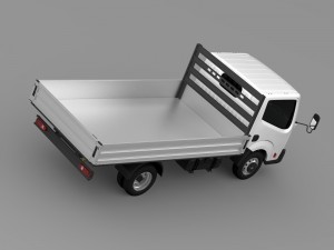 mitsubishi fuso canter guts tipper 2015 3D Model