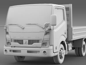 mitsubishi fuso canter guts tipper 2015 3D Model