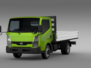 nissan atlas chassi tipper 2015 Model 3D