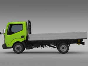 nissan atlas chassi tipper 2015 Model 3D
