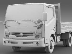 nissan atlas chassi tipper 2015 Model 3D