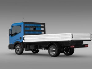 nissan cabstar tipper 2015 3D 모델