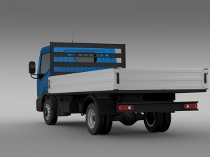 nissan cabstar tipper 2015 3D 모델