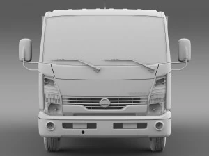 nissan cabstar tipper 2015 3D Model