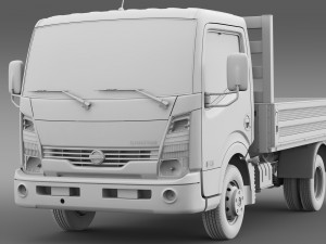 nissan cabstar tipper 2015 3D 모델