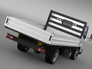 nissan condor tipper 2012 3D Model