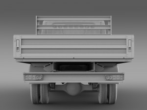 nissan condor tipper 2012 3D Model