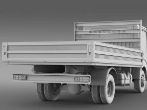 nissan condor tipper 2012 3D Model