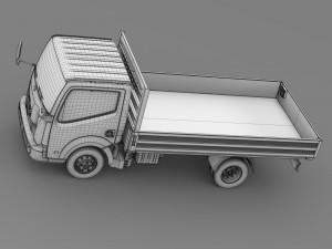 nissan condor tipper 2012 3D Model