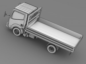 nissan condor tipper 2012 3D Model