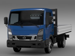 nissan nt400 tipper 2016 Modelo 3D