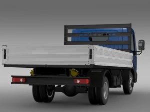 nissan nt400 tipper 2016 3D Model