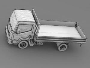 nissan nt400 tipper 2016 3D Model