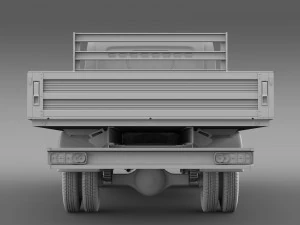 nissan nt400 tipper 2016 3D Model