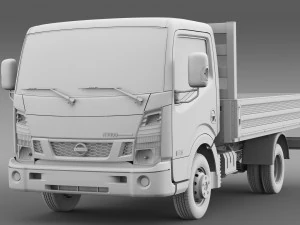 nissan nt400 tipper 2016 3D Model