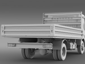nissan nt400 tipper 2016 Modelo 3D